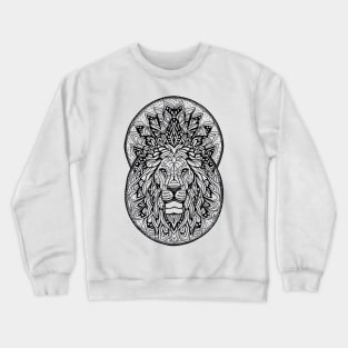 Lion Mandala - King Crewneck Sweatshirt